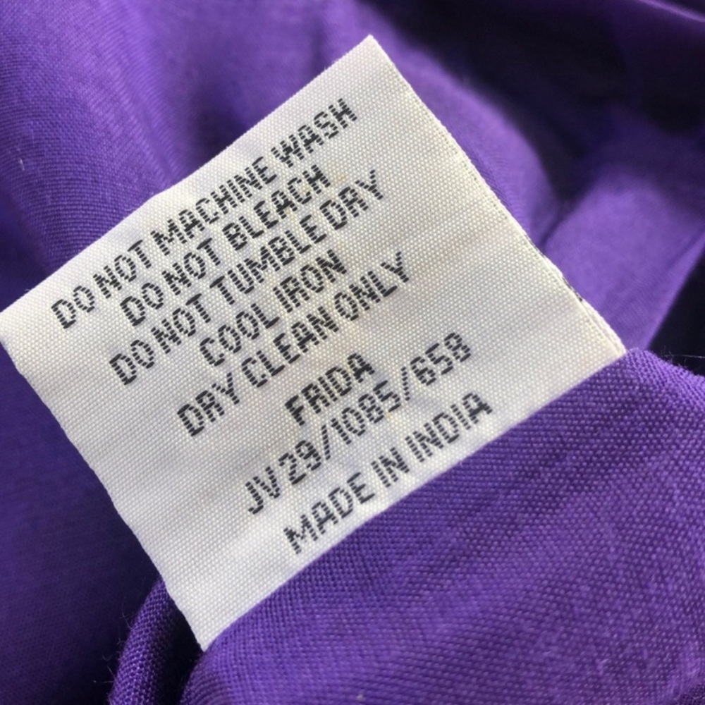 REISS Purple Strapless Cocktail Dress - Picture 5 of 6